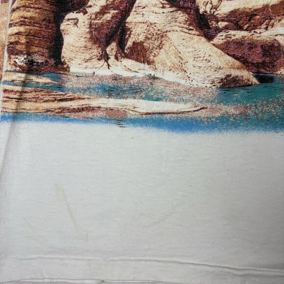 Vintage Lake Powell AOP Tank Top XL Signal 1992 Habitat All Over Print USA Rare - Picture 4 of 15